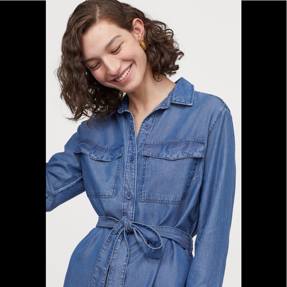 Nwot Jak&Roe Denim Shirt Dress - Saks 5th View 2
